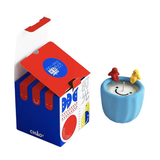 E-SG-2011/2012 时光 治愈小胖烛台 270g 商品图0