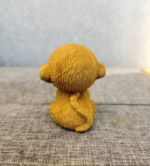 Q萌可爱小猴°黄杨摆件/挂件 商品图3