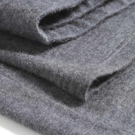 精纺羊绒针织宽腿裤SJF96K383N 商品图1