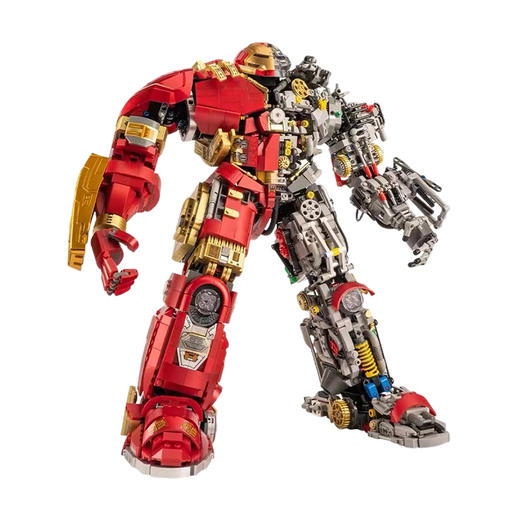 K盒子10513复仇者联盟钢铁侠反浩克半透视装甲MK44拼装积木玩具男半裸浩克 38*18*44 商品图0