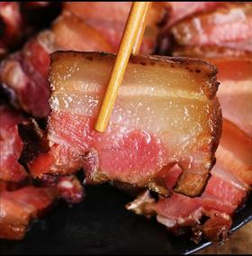贵州宏牛黔式柴火烟熏纯手工猪肉腊肉1斤/3斤装