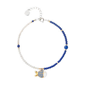 凡华造物鱼悦情侣手链女轻奢小众精致串珠手串原创设计高级感手饰鱼悦手链