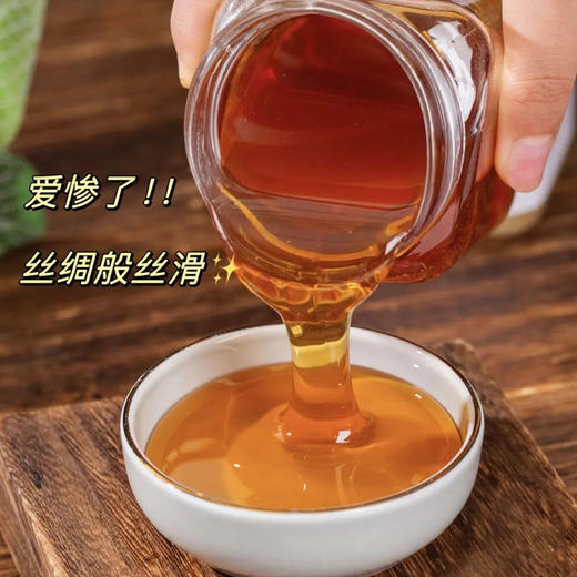 新疆果子沟黑蜂蜂蜜/天山雪蜜 500g/罐 商品图3