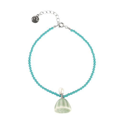 凡华造物莲蓬手链女轻奢小众设计水晶串珠手串简约高级感气质手饰莲蓬珠链手链 商品图0