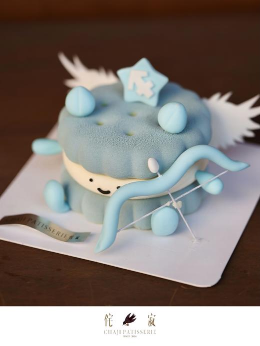 射手座小慕斯(很小）（翻糖比较沉，收到尽快食用） 商品图6