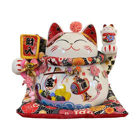 9寸加大号招财猫存钱罐开业礼生日礼物摆件家居创意陶瓷