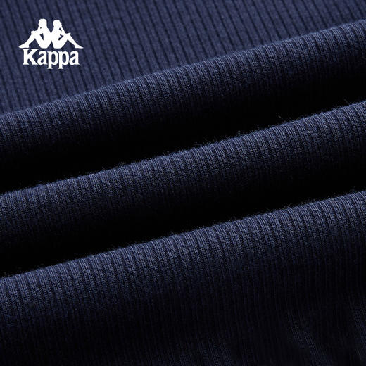 kappa卡帕背靠背新款圆领运动长袖t恤女款修身复古套头衫卫衣上衣K0F22TC01 商品图7