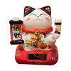 K-FYM-太阳能摇手 招财猫 自动招手小摆件创意办公桌饰品汽车内摇手猫装饰 商品缩略图0