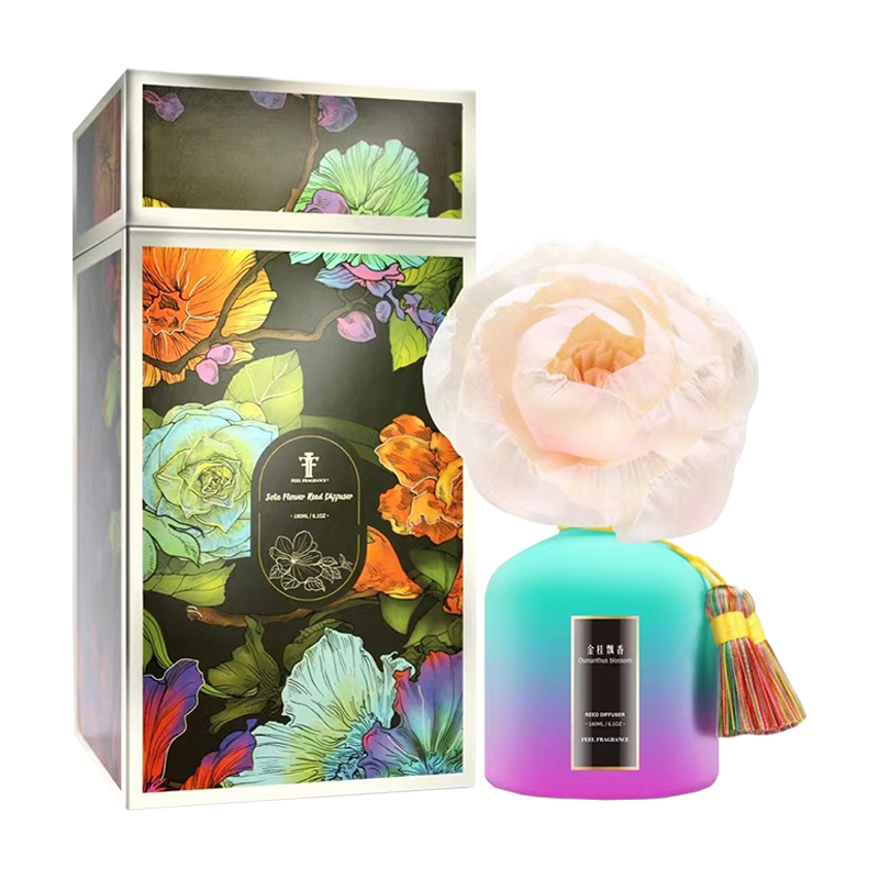 D-FFXF-花朵散香无火精油香氛 180ML 国色天香礼盒香薰礼品