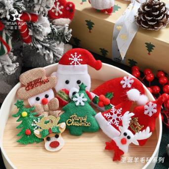 圣诞节- -羊毛毡配饰品--桂皮-柠檬片 商品图0