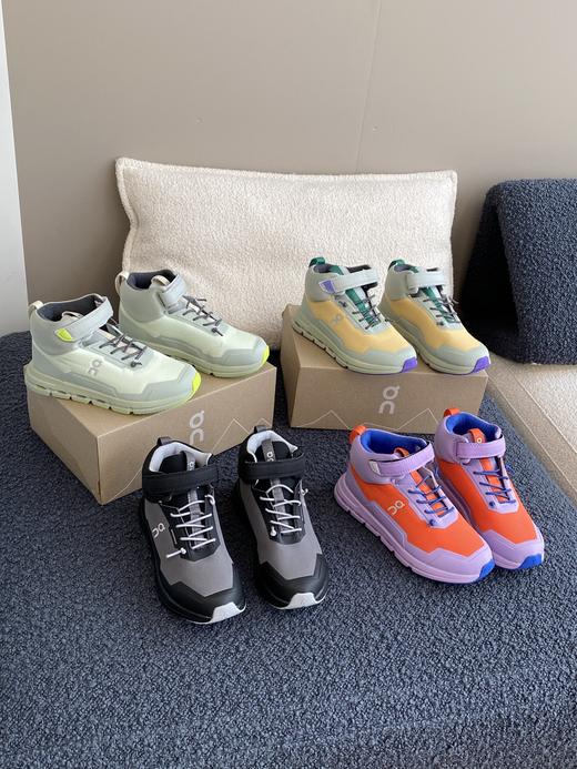 老渠道On昂跑Cloud Play 舒适缓震儿童运动鞋 商品图6