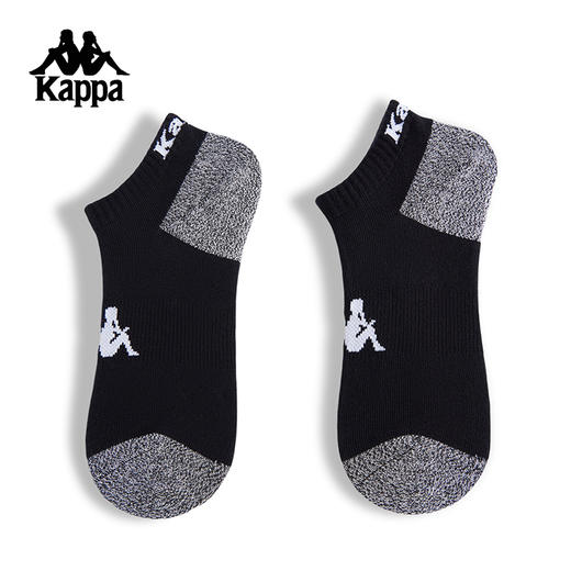 Kappa卡帕背靠背2024新款运动船袜男复古跑步棉袜低腰袜短筒女袜K0FW8WC35 商品图0