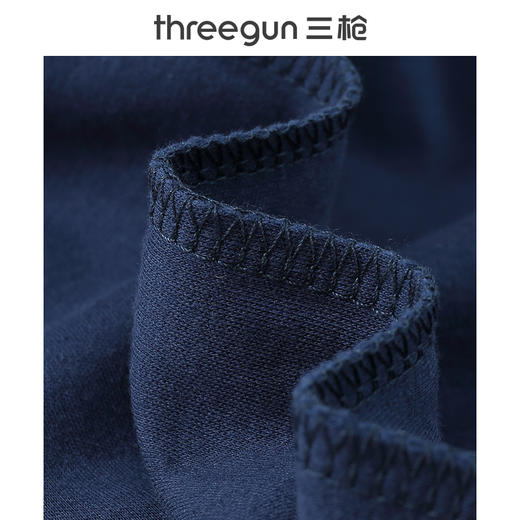 Threegun三枪 【舒肤棉】半高领男士长袖上衣打底衫-23543A011 商品图6