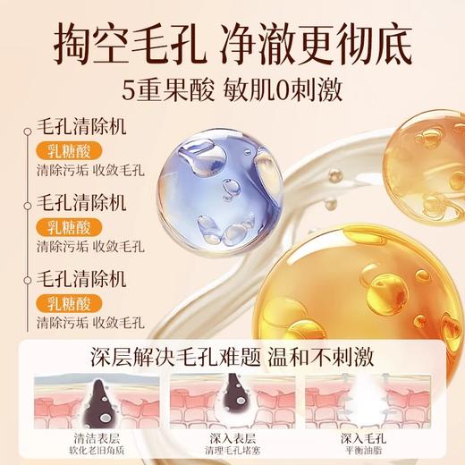 【猛缩粗毛孔 提亮·控油·平闭口】乳糖酸毛孔净透水500ml#乳糖酸收缩毛孔去闭口湿敷水去黄提亮补水控油保湿爽肤水果酸精华 商品图3