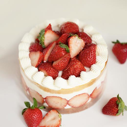 「草莓小姐」流心裸蛋糕｜随单含草莓香薰蜡烛小礼物1份，仅限整只！送完即止！ 商品图7