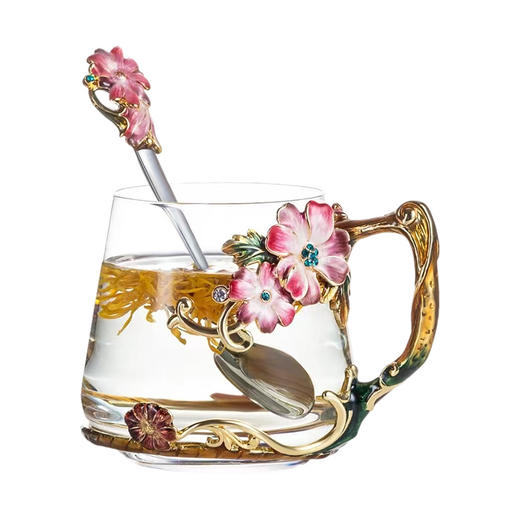 B-LB-14910/14906 罗比罗丹 花语雏菊水杯矮款 商品图0