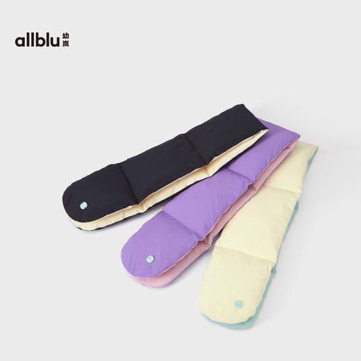 【特别上新-为岚色地球助力】幼岚新生羽绒围巾亲子款 商品图2