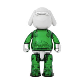 LEK ZAI 叻仔绿光少年潮玩公仔关节可动手办轻奢卡通装饰桌面摆件