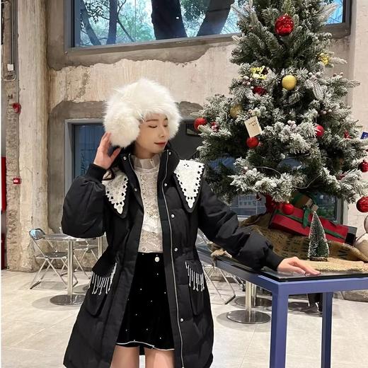 玛克门店发货：MAXRIENY高定刺绣款羽绒服(货号:MG87DC753) 商品图0