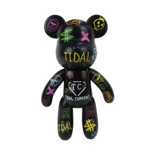 TRST POPOBE 正版 暴力熊MOMO 10寸公仔摆件 商品图0