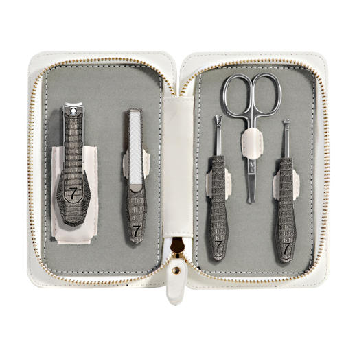 锌合金指甲刀套装德国家用指甲剪指甲钳男士专用修甲挖耳勺五件套 商品图0
