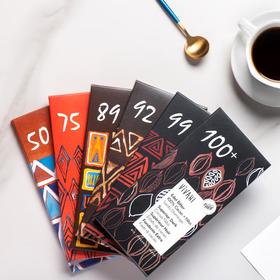 薇莉黑巧克力80g（75%/92%/99%/100%）