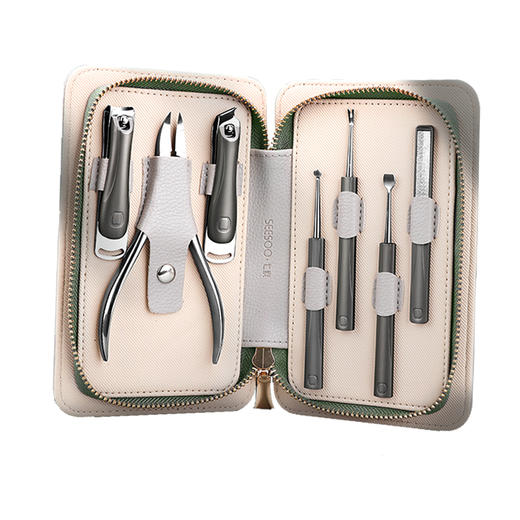 D-QS- Q1A377401前行者7件套 七素指甲刀 防飞溅剪指甲套装 商品图0