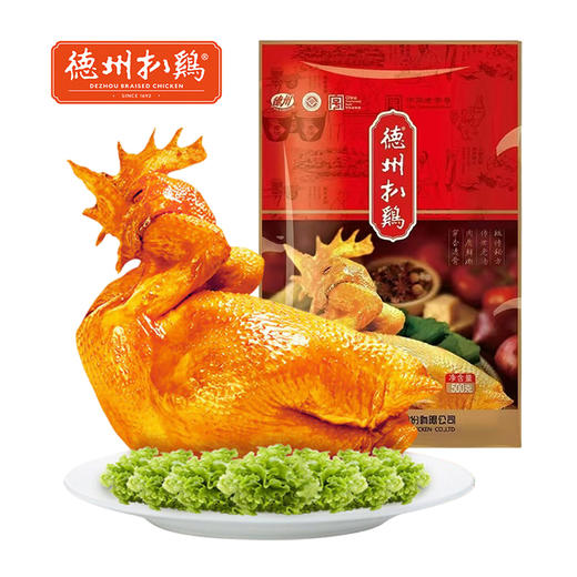 德州扒鸡真空五香扒鸡500g 商品图5