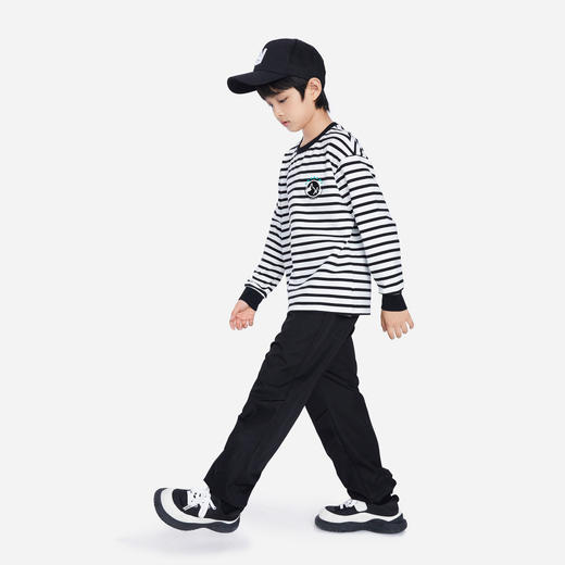 男童全腰梭织单裤春季新款安奈儿童装EB516068 商品图3