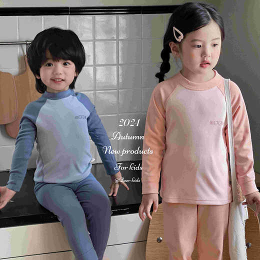 【按照尺码表选码】儿童保暖内衣秋衣秋裤睡衣德绒套装806 100% 商品图3