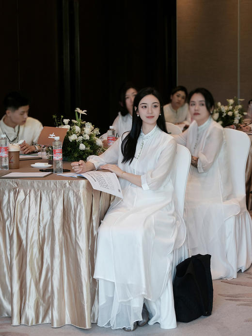 瑕疵|盛唐婧 |中式国风仙气禅服阔腿裤[特价品](特殊商品不退不换) 商品图1