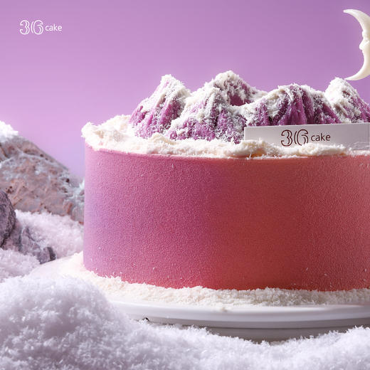 射手座·拉普兰雪山·车厘子巧克力乳酪慕斯，可选6英寸 商品图2