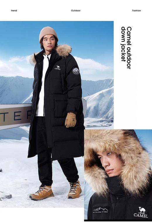 现货只有十几件..专柜新款骆驼极寒系列抗零下-25℃的拒水绒羽绒服... 商品图1