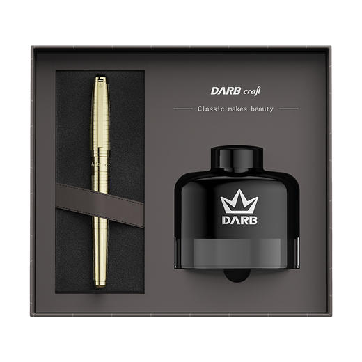 德柏钢笔德国原装笔尖礼盒装商务高档男女送礼老师教师节送礼 签字 笔 时尚 高端 商品图0