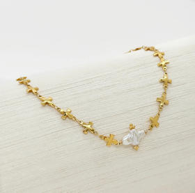 订购8周到｜Elise Tsikis-Nyx-夜之女神 珍珠 项链［法国设计师］