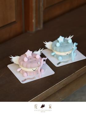 射手座小慕斯(很小）（翻糖比较沉，收到尽快食用）