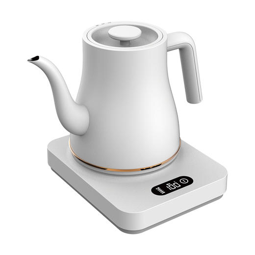 小白壶底部全自动上水电热水壶恒温保温一体抽水式烧水壶泡茶专用 热水壶 全自动 茶壶 时尚 便捷 商品图0