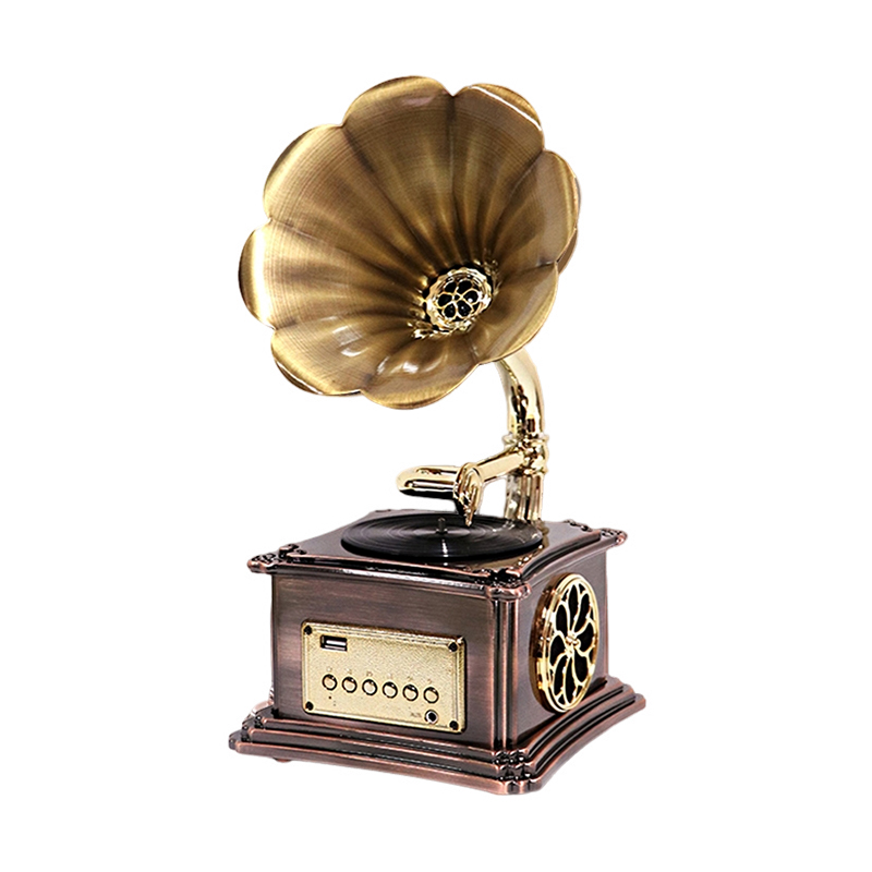 F-MJ-109HIFI 小留声机红古铜 实体店蓝牙高配版