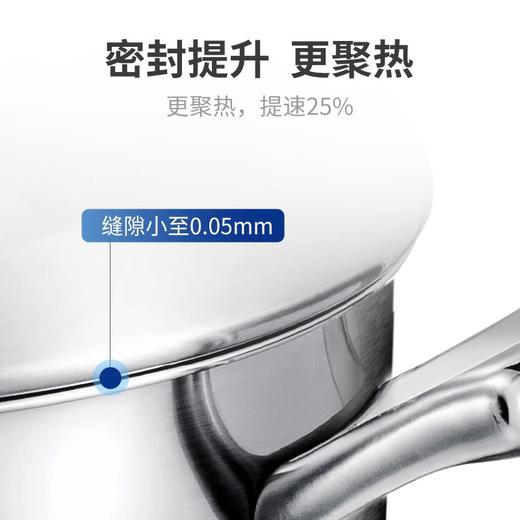 美珑美利TOOL+系列中式厨房汤锅三层不锈钢汤锅24cm 商品图5