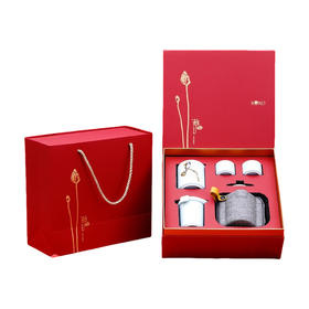 罗比罗丹茶具(雅韵)珐琅彩工艺茶杯创意礼品 茶艺 茶杯 茶具套装高档