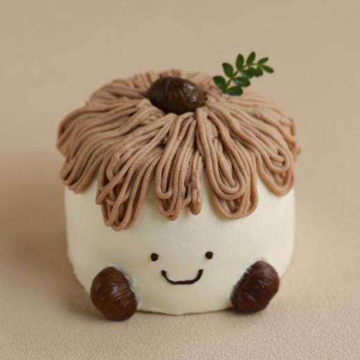 二人食栗子刘海半磅蛋糕 商品图0