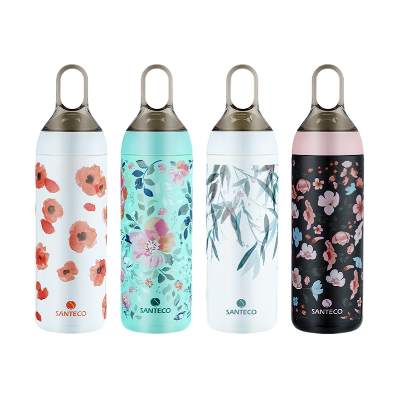 A-SA-500-8 法国santeco艺术系列 304钢不锈钢运动保温杯精致高端随手