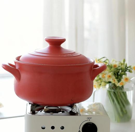 凯得宝（Kdep）日本砂锅炖锅陶瓷煲汤锅煲仔饭家用沙锅明火耐高温石锅 2~3人适用 2.2L 深蓝色 商品图7