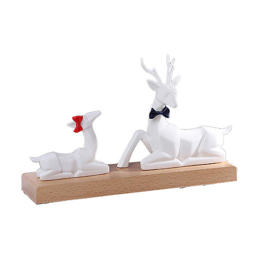 一路有你 夜灯版 鹿 睡眠喂奶灯 圣诞礼物 创意 摆件 商品图0