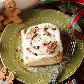 姜饼宝宝肉桂卷 GingerBread Cinnamon Roll