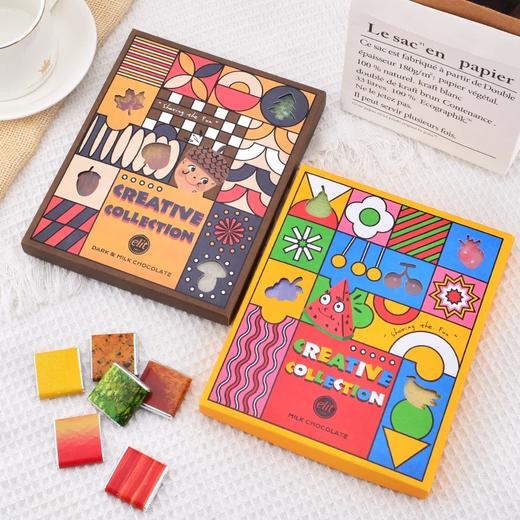 依妮趣味牛奶巧克力/双重巧克力90g 趣味香浓醇美而至 041949/041950 商品图0