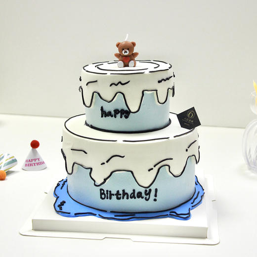 【漫画双层蛋糕】 商品图1