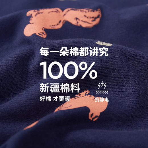 Threegun三枪 【舒肤棉】翻领开襟女士家居套家居服-81418D011 商品图7