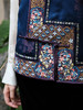 盛唐牡丹| 花阁春景图手推绣偏襟马甲 商品缩略图4