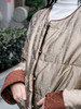 瑕疵|盛唐牡丹| 沉香棕双宫丝鹅绒服[特价品](特殊商品不退不换) 商品缩略图1